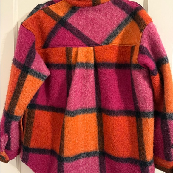 Electric & Rose Colorful Plaid Jacket - Picture 2 of 4